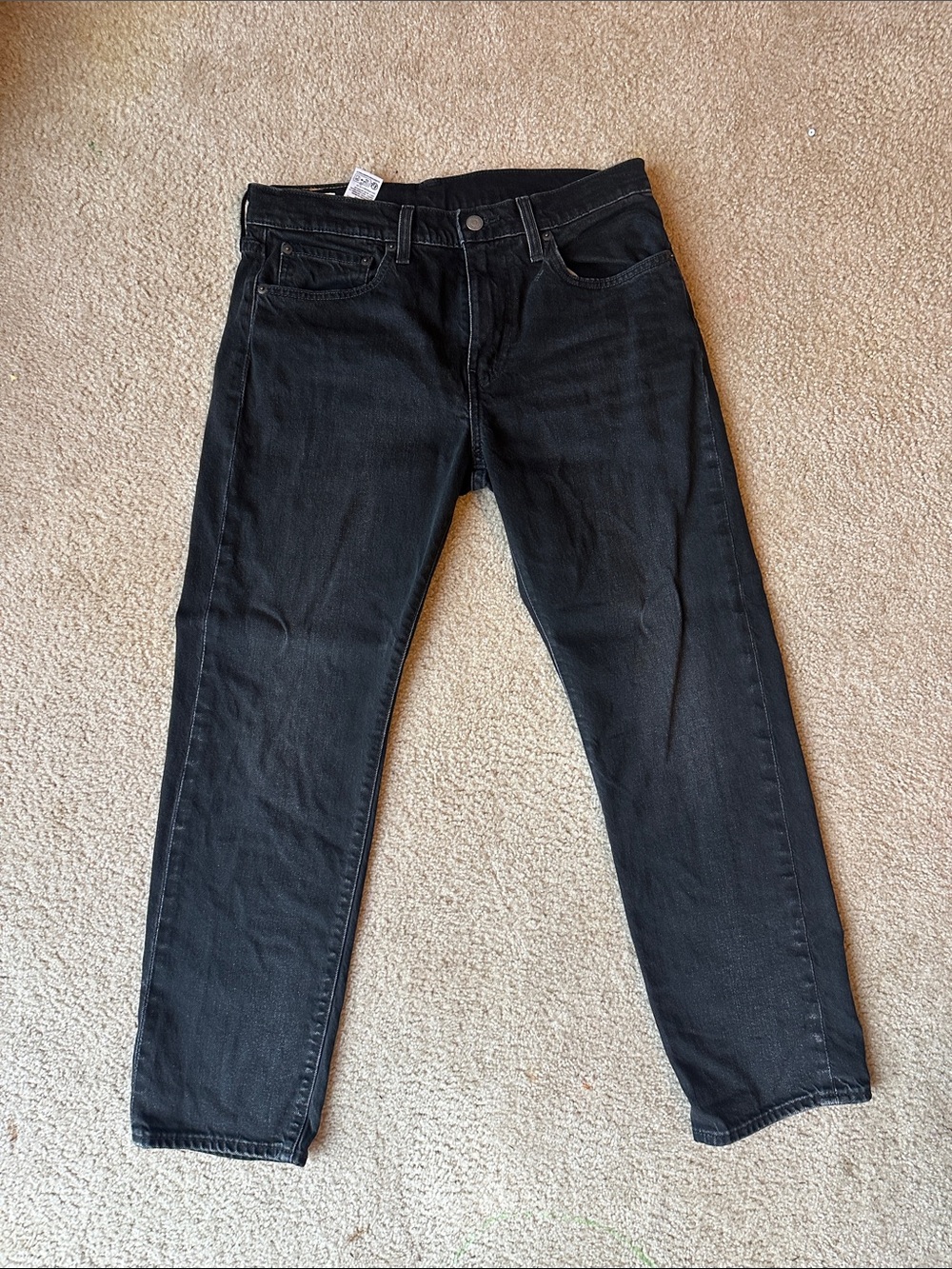 Levi's Black Slim Straight Men's Jeans